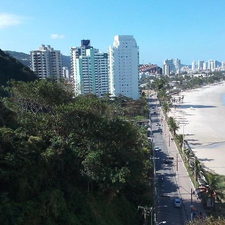 Apartamento Frente Para O Mar ,50 M Da Praia , Ar Condicionado Todos Quartos Guarujá Exteriér fotografie